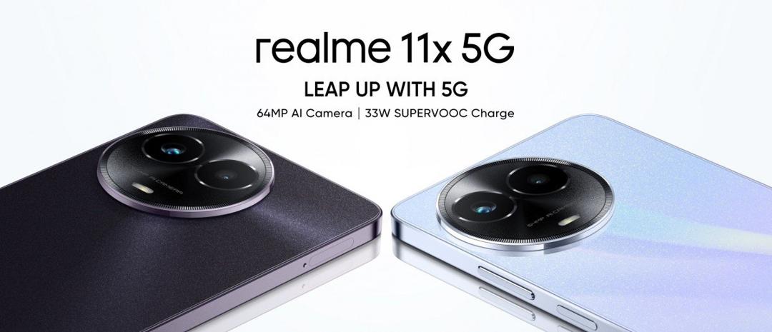 Trình làng Realme 11x 5G thiết kế cực cuốn, camera 64MP