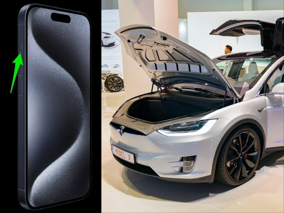 Người dùng xe Tesla thích thú với tiện ích mới chỉ có trên iPhone 15 Pro