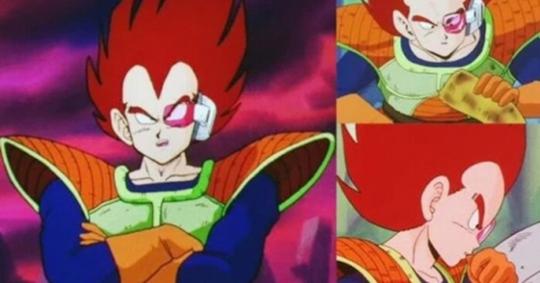 Dragon Ball Z: Lý do thực sự khiến Vegeta xuất hiện với mái tóc màu đỏ trong anime