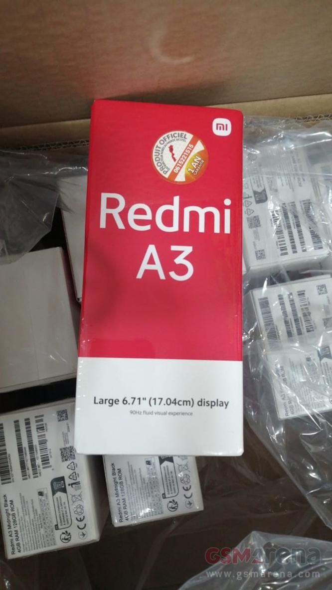 Redmi A3 “giá rẻ cao cấp” xuất hiện, sẽ dưới 3 triệu đồng?